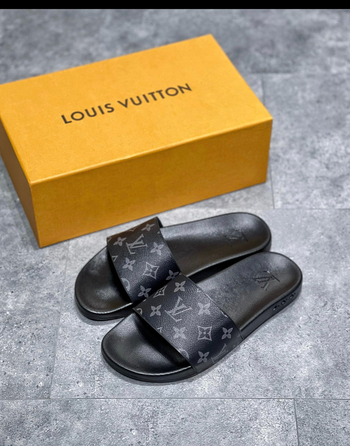 Claquette Lv mules water front facture Ringo shopping