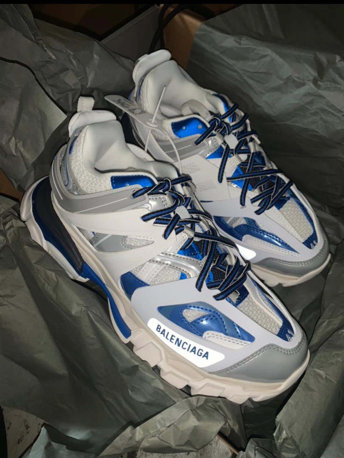 Balenciaga best sale track bleu